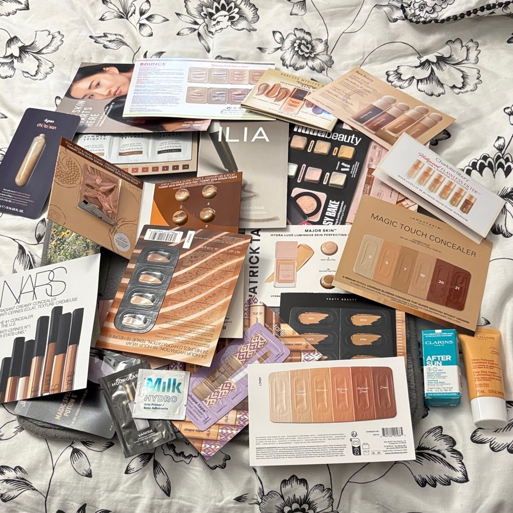 Variety of Makeup Samples
